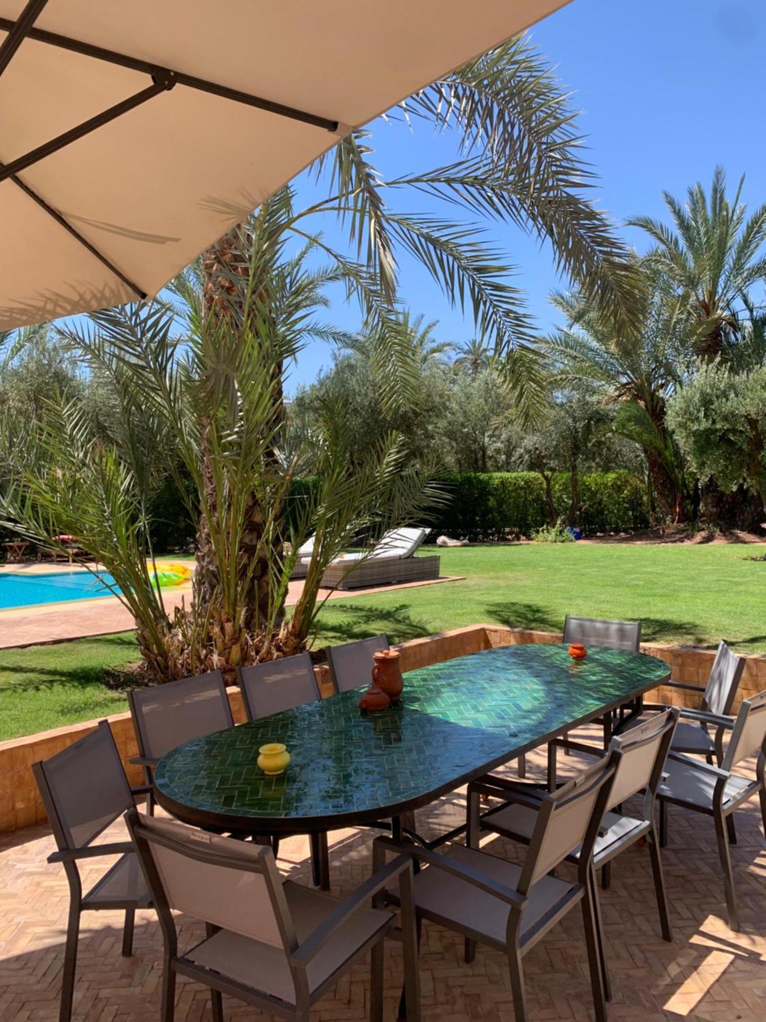 Villa Avec Piscine Privatisee A La Palmeraie Marrakesz Zewnętrze zdjęcie